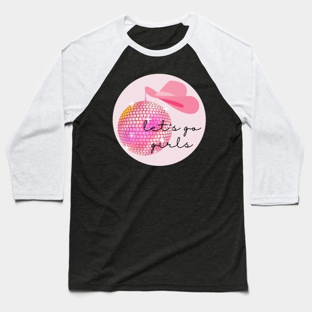 Let's Go Girls Baseball T-Shirt by moonbunnymedia